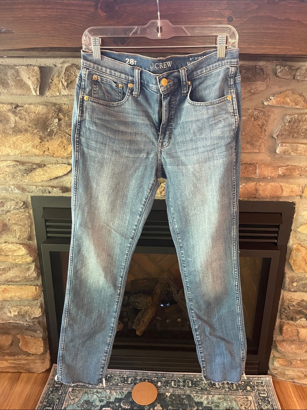 J.Crew Faded Blue Slim straight Jeans